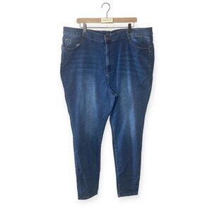 FASHION NOVA curvy dark denim jeans // 3X